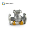 JKTLPC041 rubber wafer stainless steel flanged lift type check valve